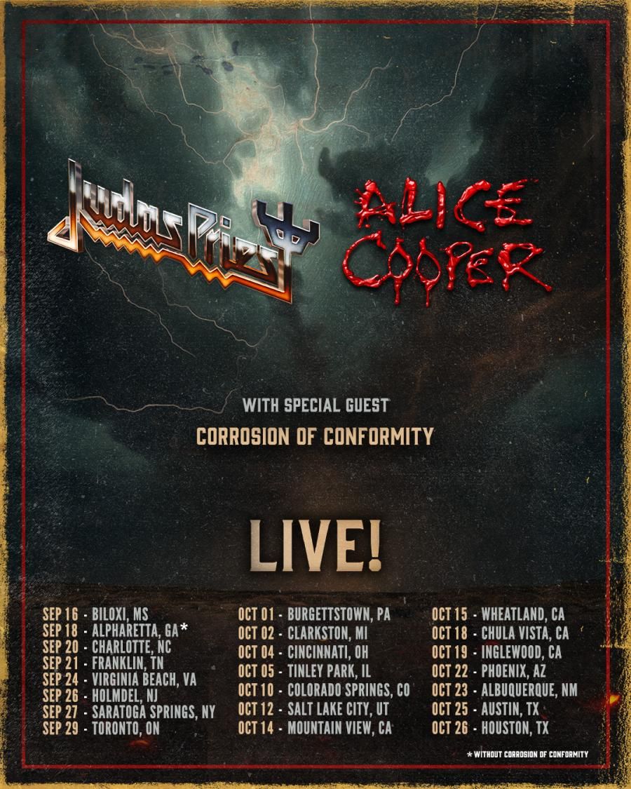 Judas Priest & Alice Cooper Mountain View Tickets