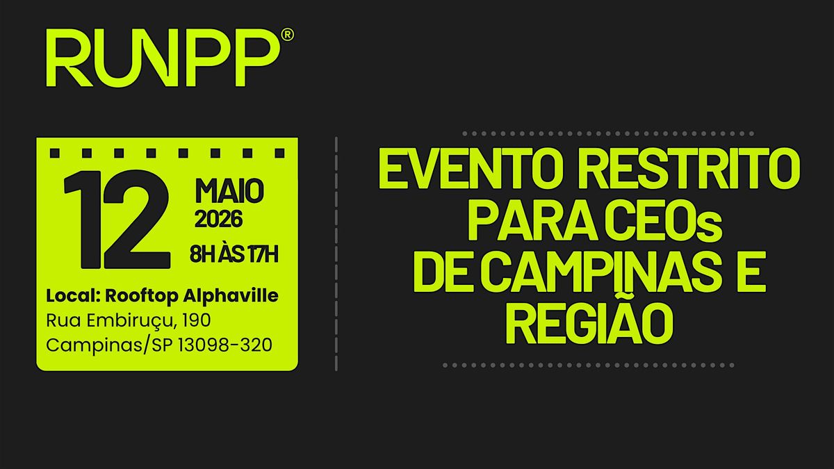 1\u00ba Encontro RUNPP para Tra\u00e7\u00e3o Empresarial