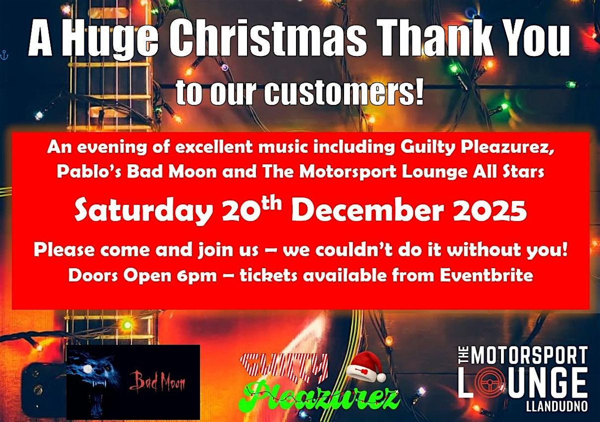 An Evening of Great Music and Fun at The Motorsport Lounge