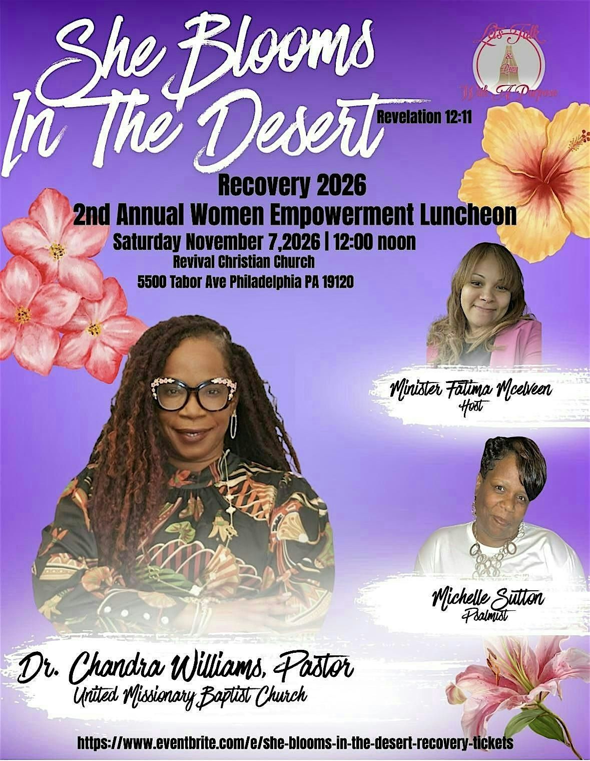 She Blooms in The Desert "Recovery"