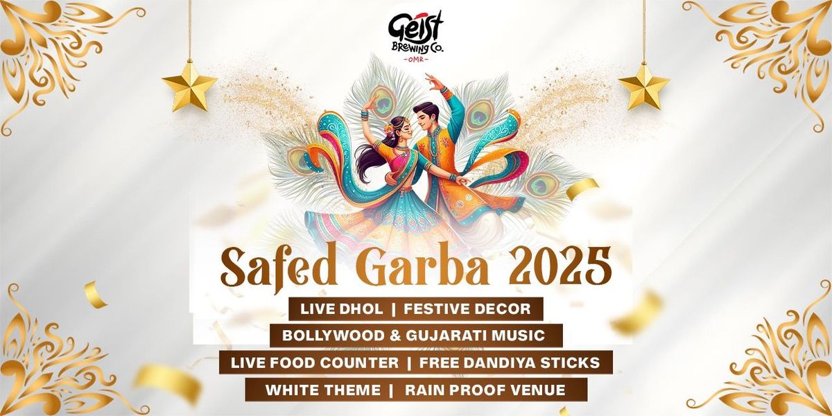 Safed Gujarati Garba - B4 Orion Uptown Mall OMR