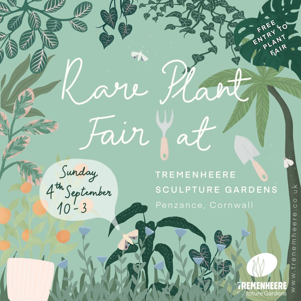 Rare Plant Fair 2022 Tremenheere Sculpture Gardens, Penzance, EN