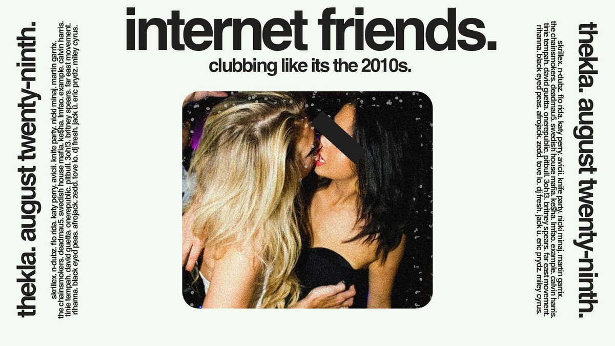 internet friends.