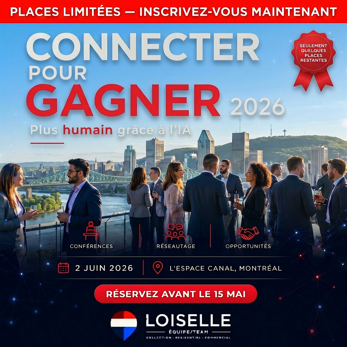 Connecter pour Gagner \u00c9dition 2026 - Plus Humain gr\u00e2ce \u00e0 l'IA