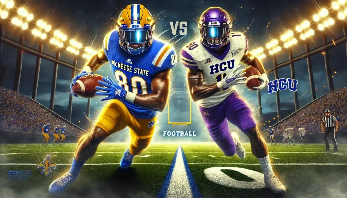 Houston Christian Huskies at McNeese State Cowboys Football at McNeese State Cowboy Stadium