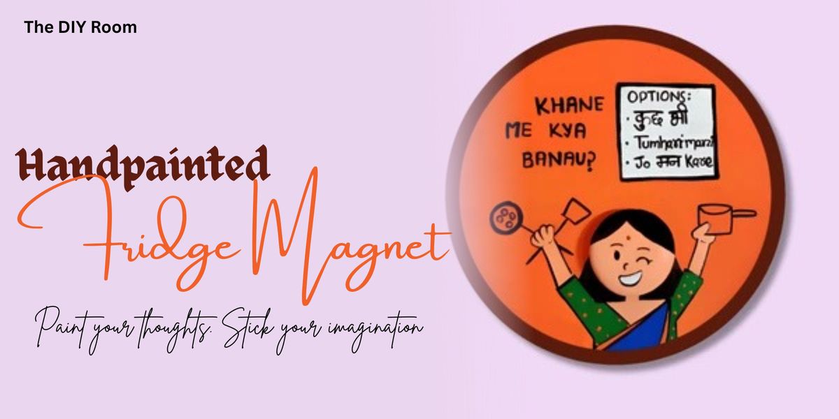 Handpainted Fridge Magnet
