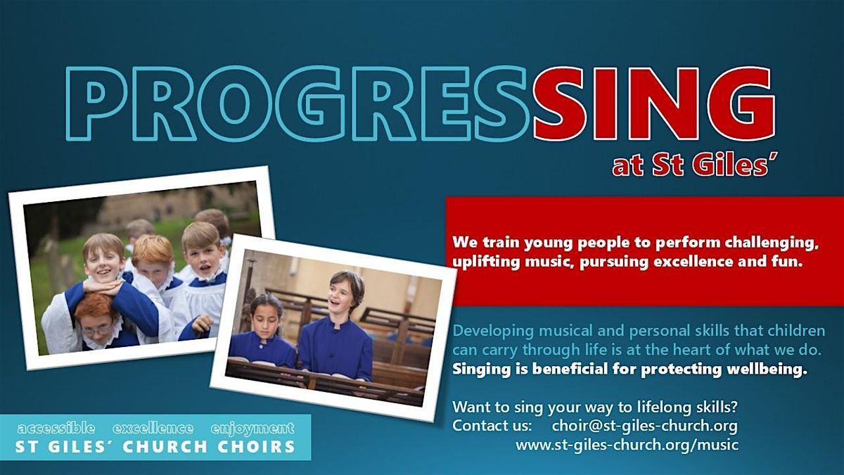 Experience being a chorister at St Giles' Church Oxford