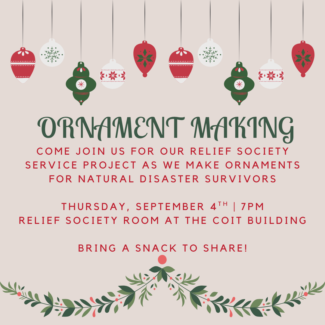 Women\u2019s Group Activity - Service Project - Frisco 5th Ward