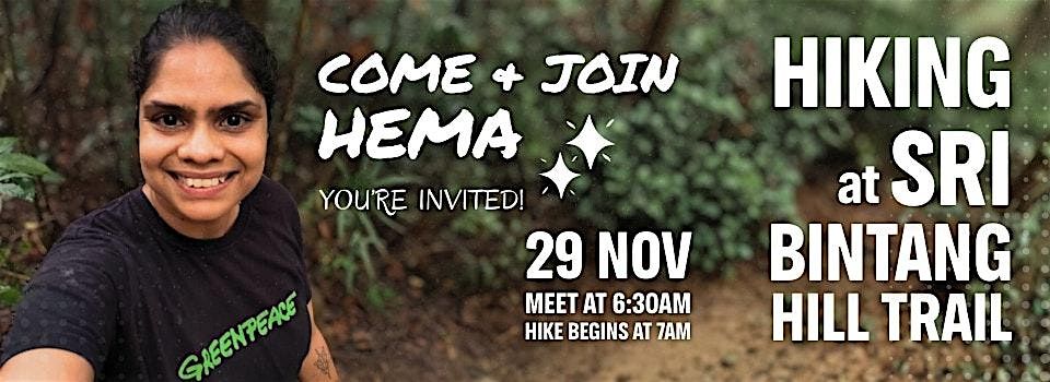 Greenpeace Community Hike at Sri Bintang Hill