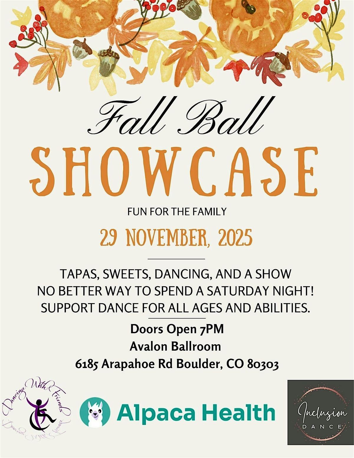 Special Needs Fall Talent Showcase