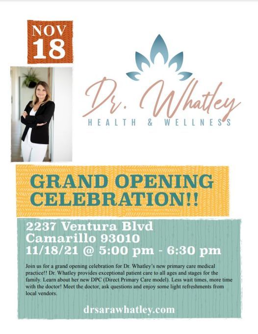 Dr. Whatley Health & Wellness - Grand Opening | Open House