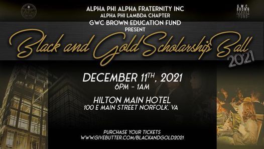 The Black and Gold Scholarship Ball