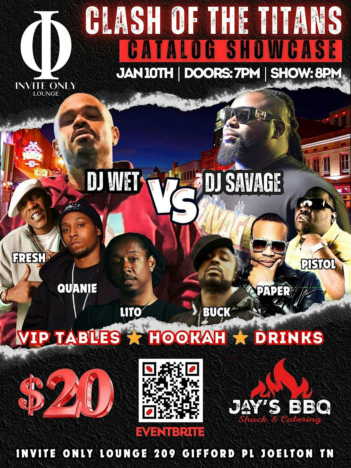 Clash of The Titans Catalog Showcase & DJ Battle