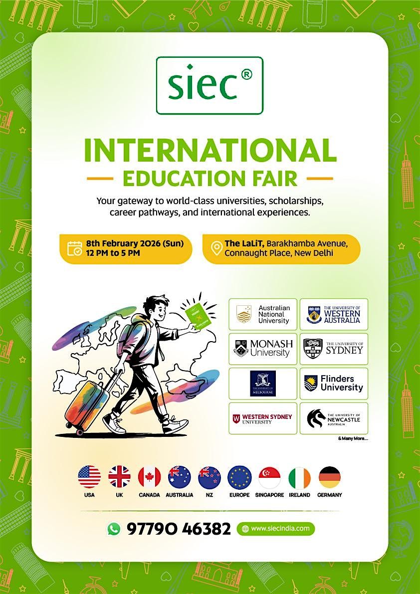 International Education Fair 2026 in Delhi