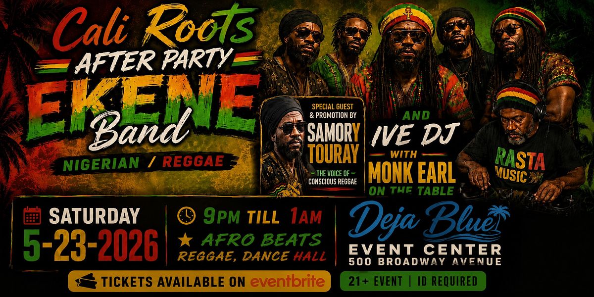 Cali Roots After Party at Deja Blue, Seaside on 23rd May, 2026