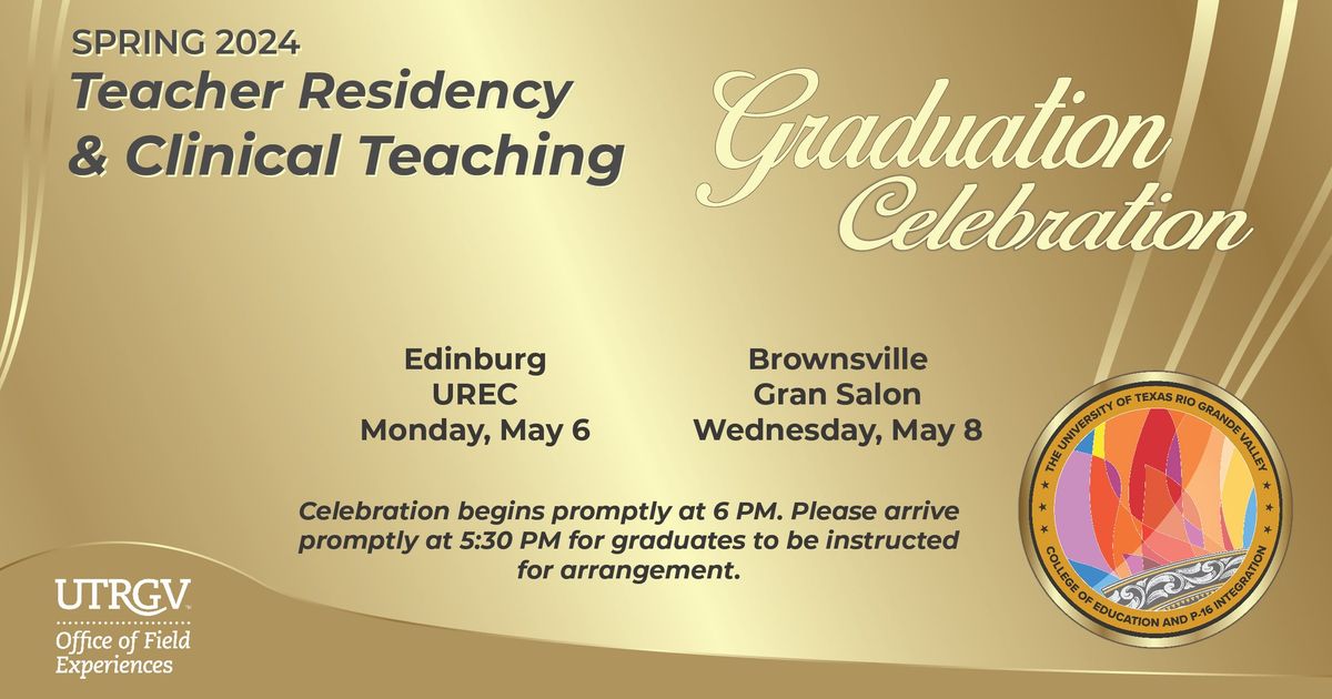 Spring 2024 Teacher Residency and Clinical Teaching Graduation