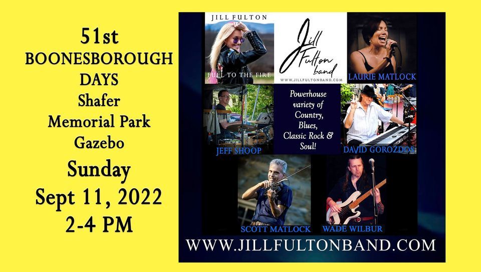 Jill Fulton Band 51st Boonesborough Days Shafer Memorial Park