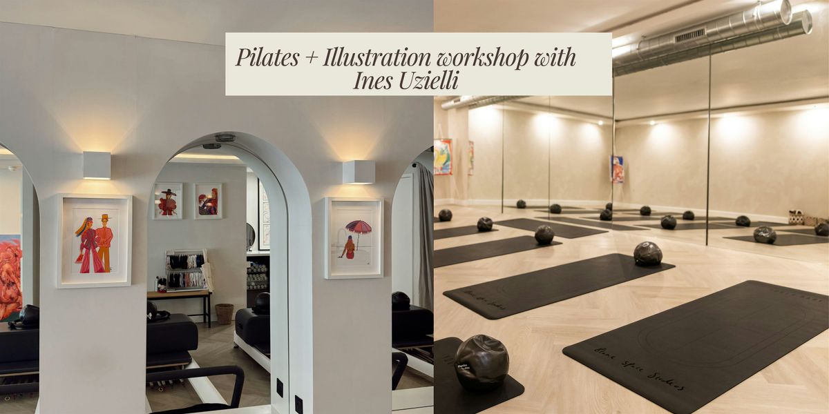 \u2728 Mat Pilates or Reformer + Art Deco Party Poster Workshop