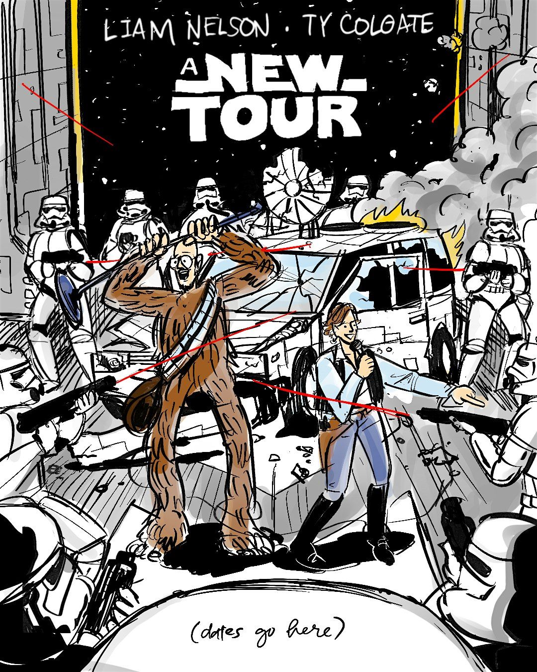 STAND UP COMEDY - Liam Nelson and Ty Colgate Headline Pittsburgh