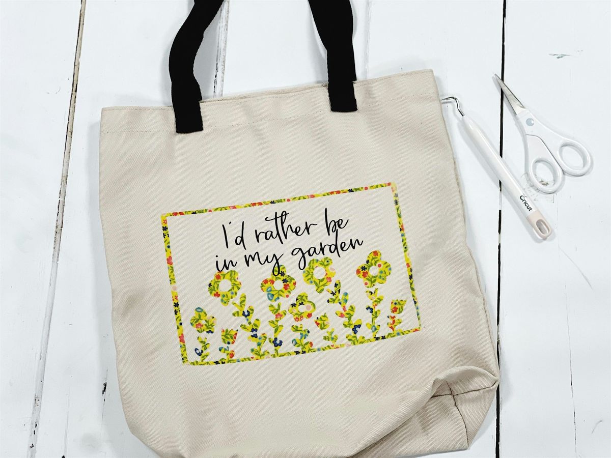 Make a Floral Tote Bag with Cricut