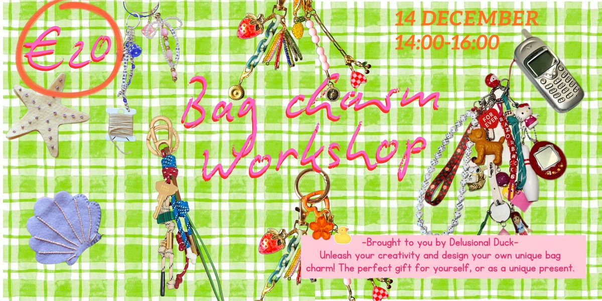 Beads & Bag Charm workshop: Create your own unique pieces