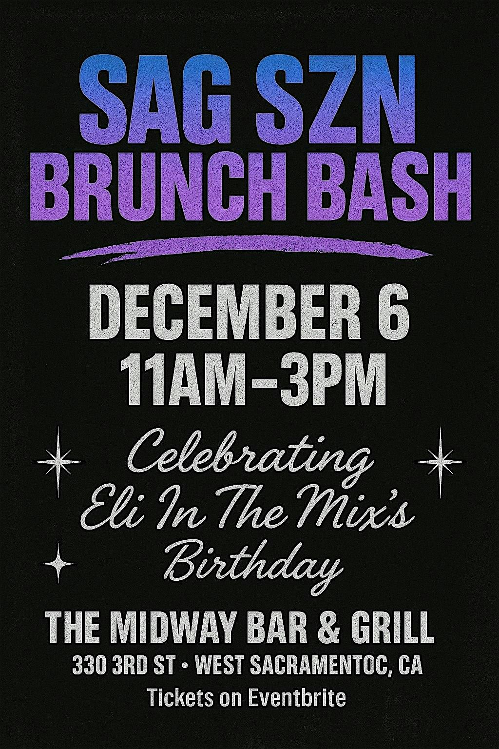 SAG SZN Brunch Bash: Celebrating All Sagittarius