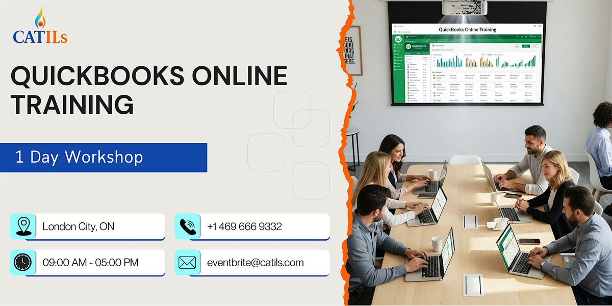 QuickBooks Online Training: 1 Day Workshop in London City, ON