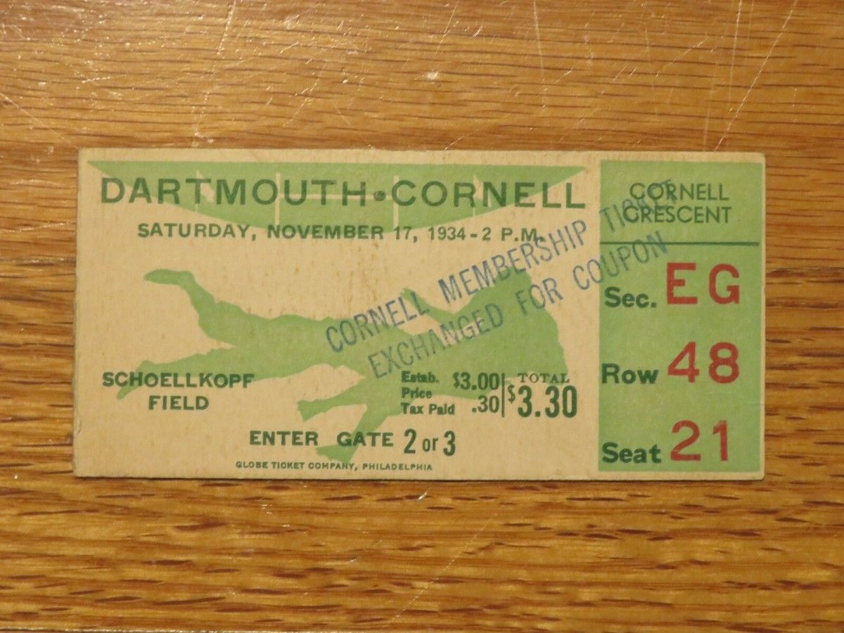 Dartmouth Big Green vs. Cornell Big Red