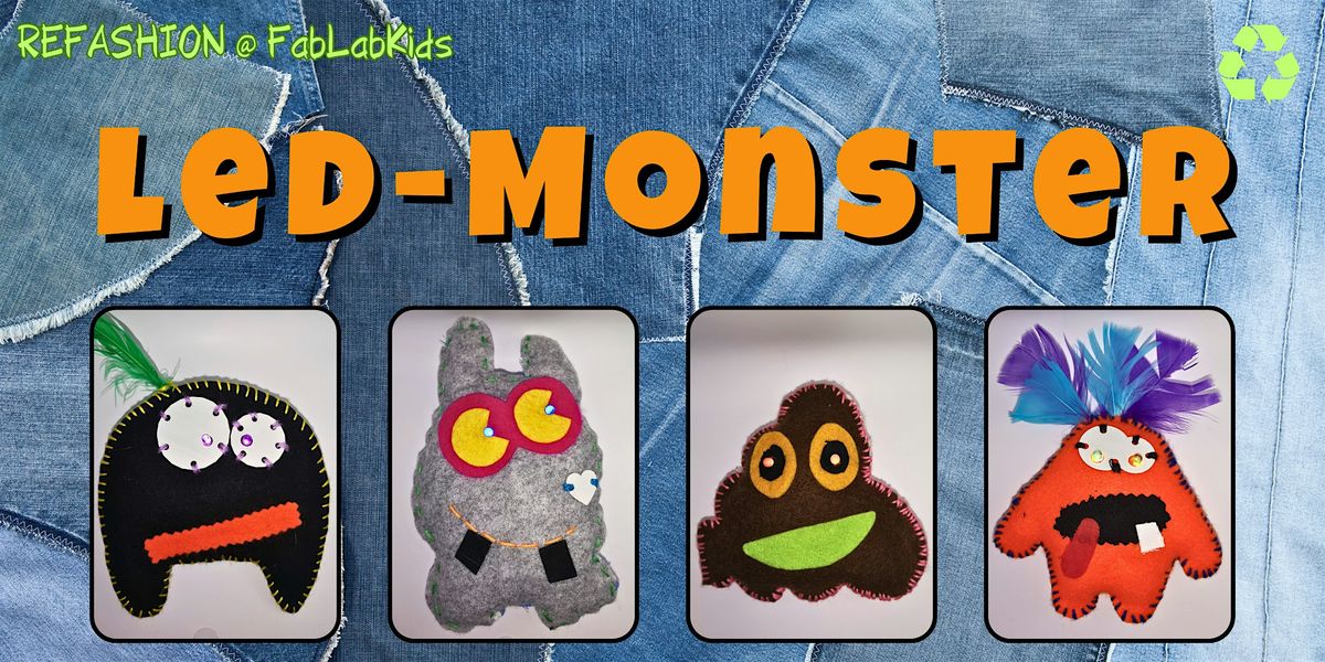 FabLabKids: LED-Monster n\u00e4hen