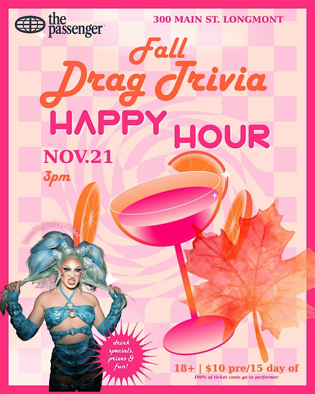 Fall Drag Trivia Happy Hour