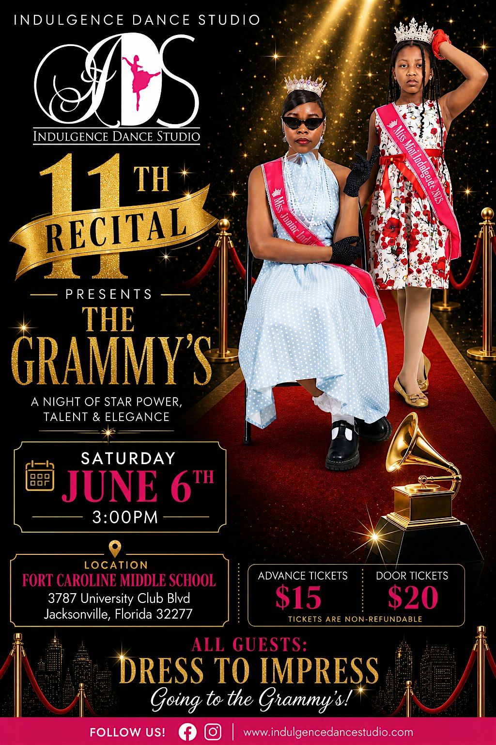 Indulgence Goes to the Grammys