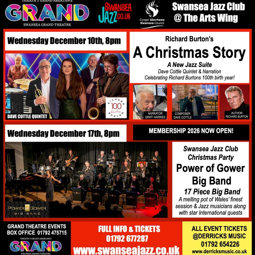 "A Christmas Story" Richard Burton JAZZ SUITE, Arts Wing @Grand