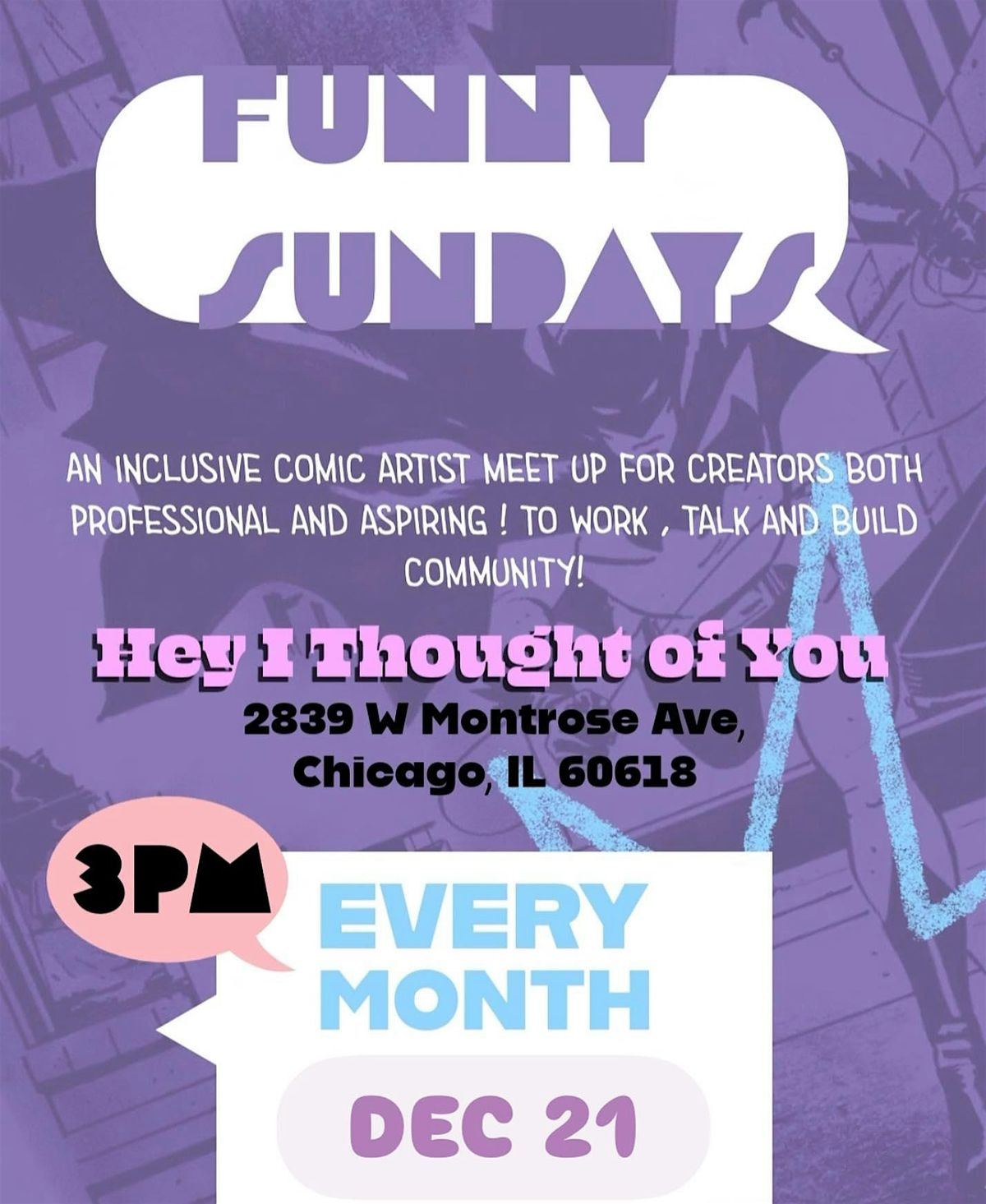 Free - Funny Sundays Comic Meetup with Daimon
