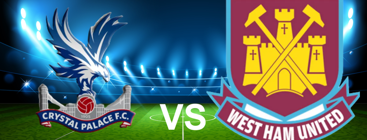 Crystal Palace FC vs West Ham United FC at Selhurst Park Stadium