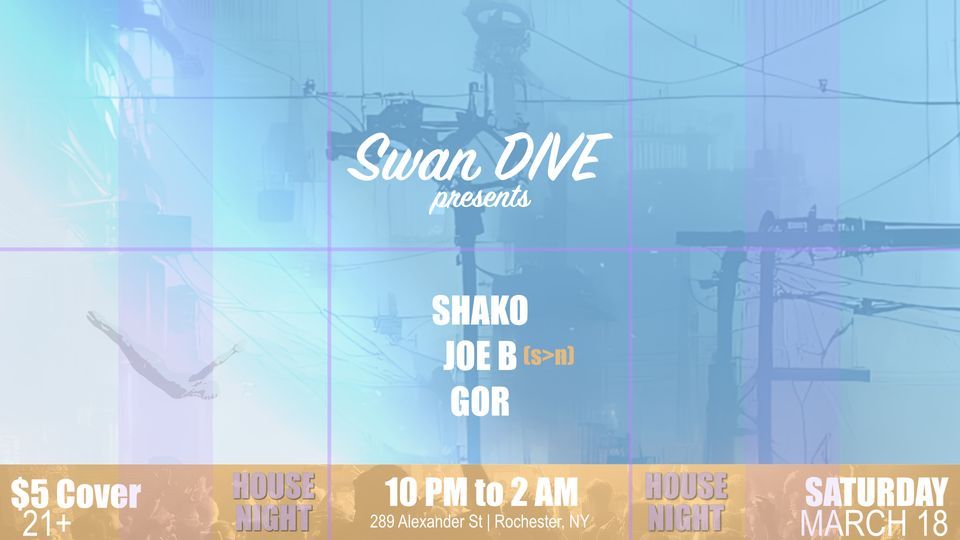 House Night at Swan Dive Swan Dive, Rochester, NY March 18, 2023