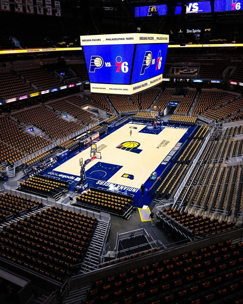 Philadelphia 76ers at Indiana Pacers at Gainbridge Fieldhouse