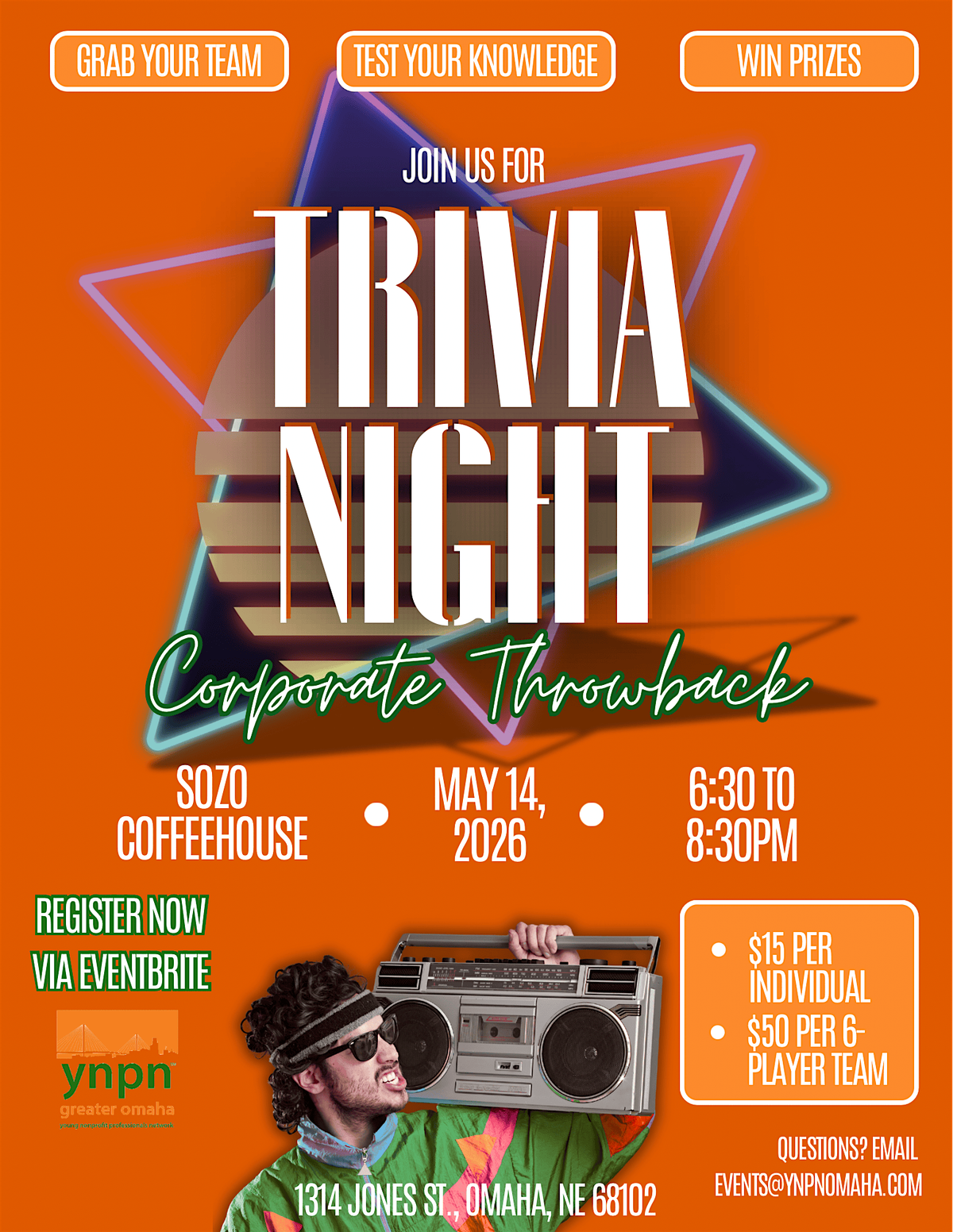 YNPNGO Corporate Throwback Trivia Night