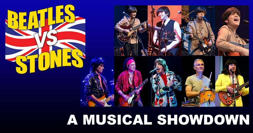Beatles vs. Stones at Schaumburg's Prairie Center for the Arts