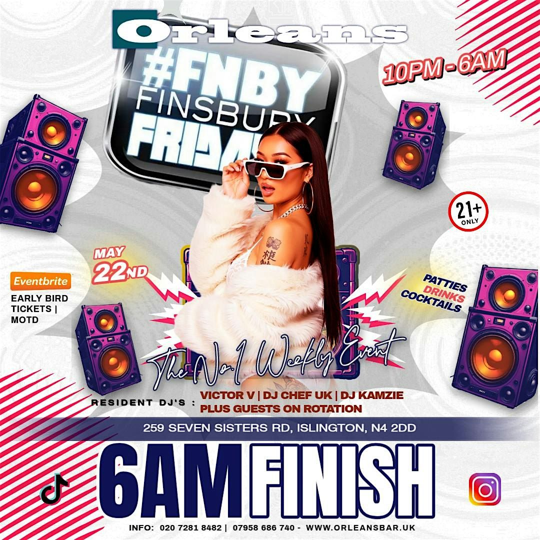 #FNBY Finsbury Fridays 6am Spring Payback