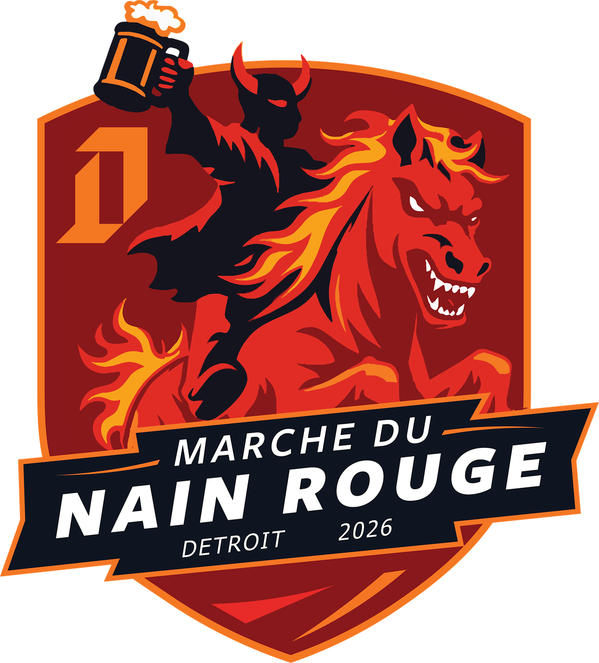 Marche Du Nain Rouge Party at Detroit Shipping Co on 22nd March, 2026