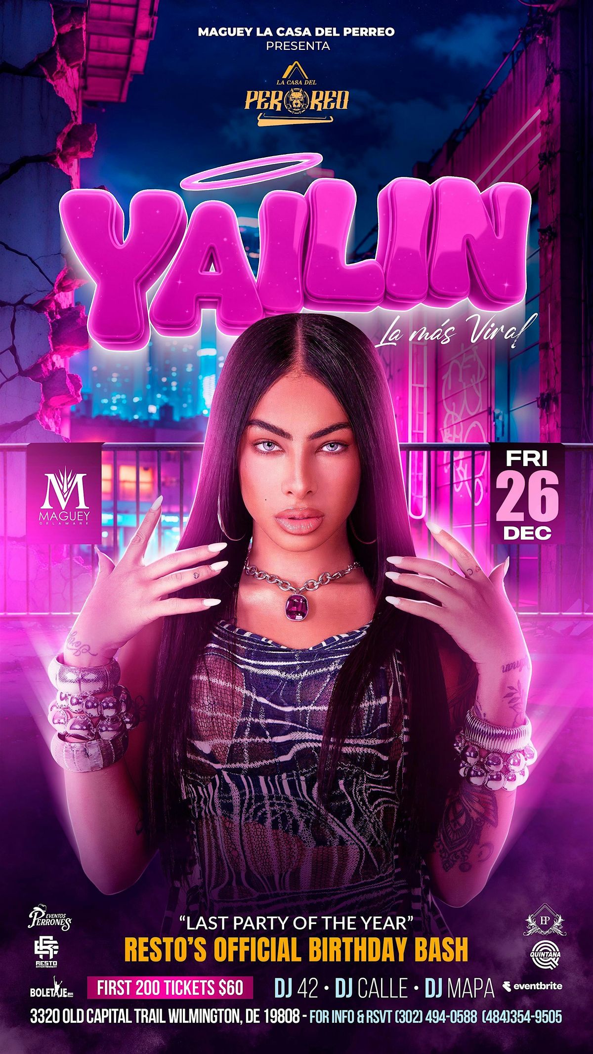 Yailin Live at Maguey