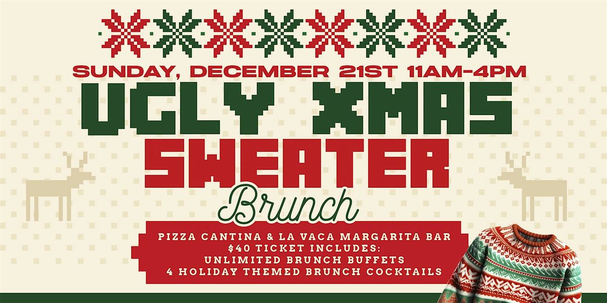 Ugly Xmas Sweater Brunch Party