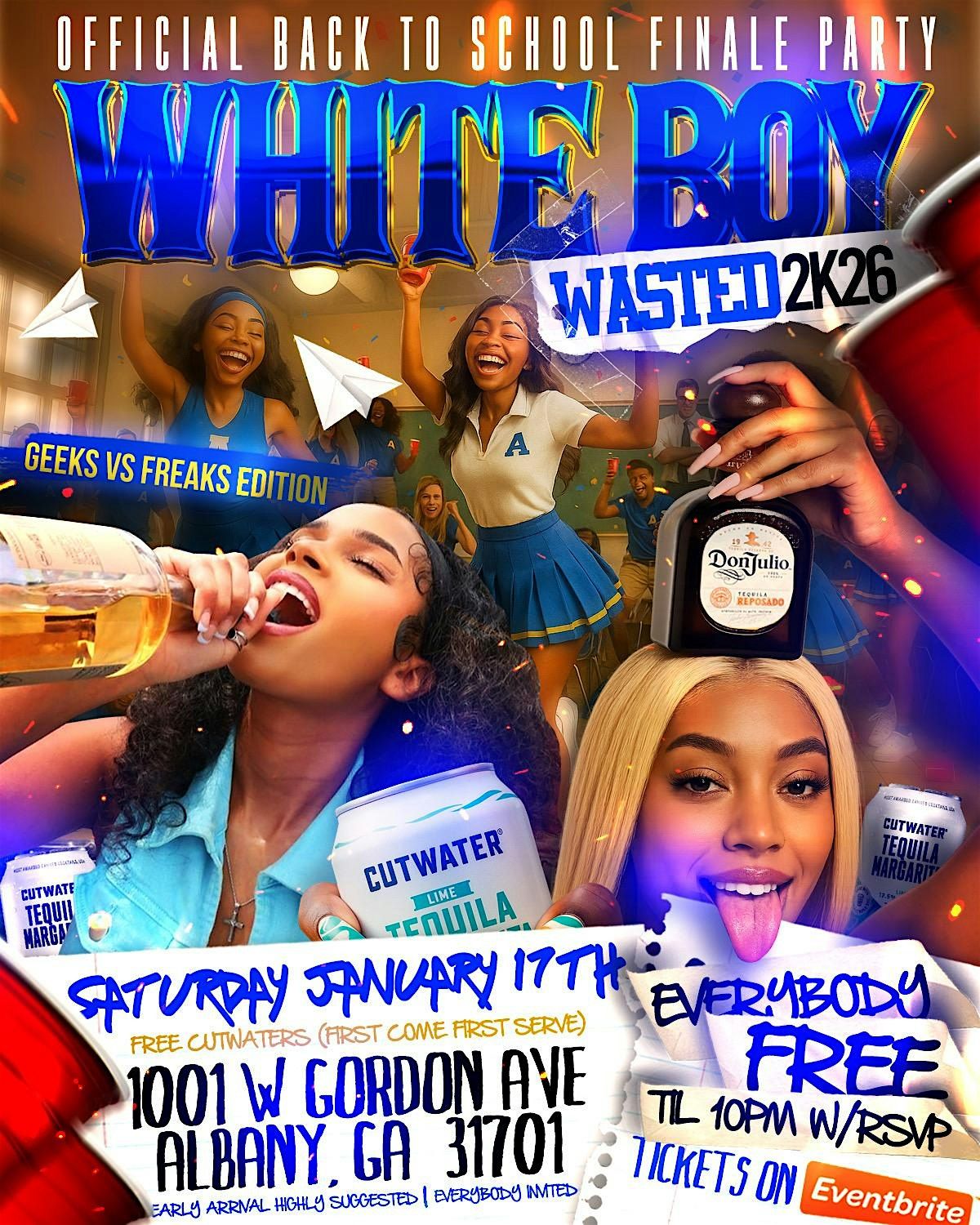 WHITE BOY WASTED 2K26 (GEEKS Vs FREAKS EDITION) ASU BACK 2 SCHOOL PARTY