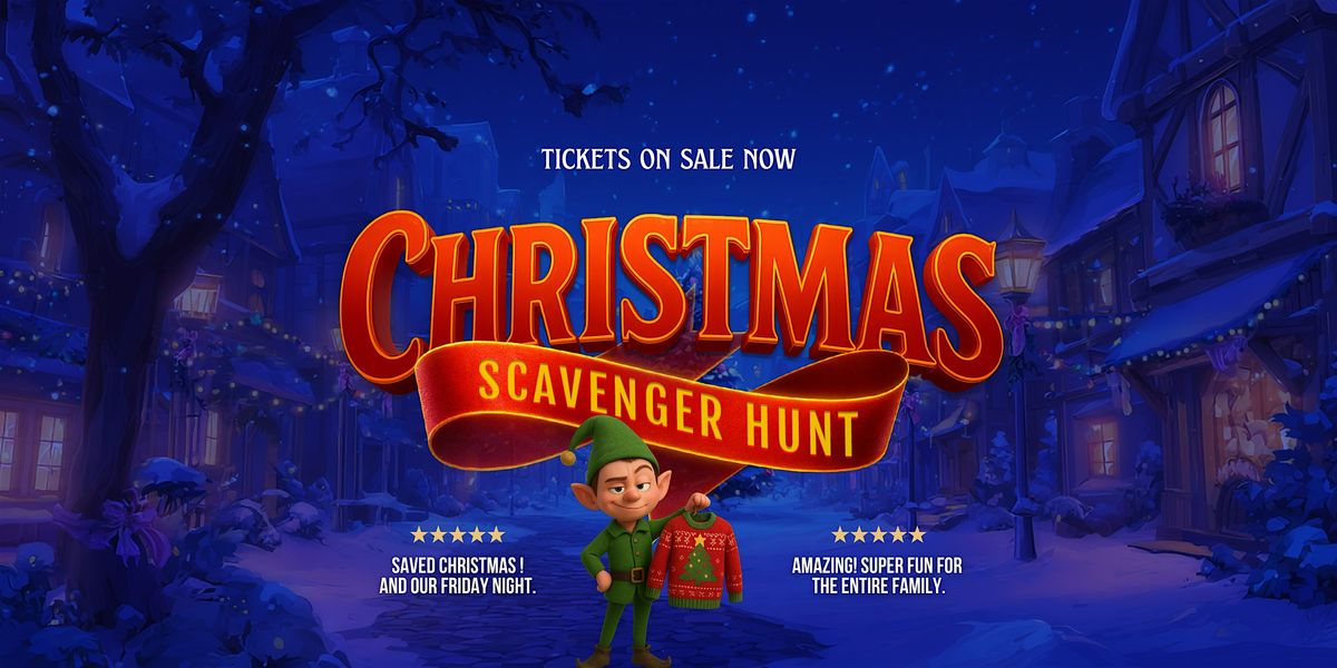 Christmas Scavenger Hunt in Philadelphia: Help Santa save the Holiday!