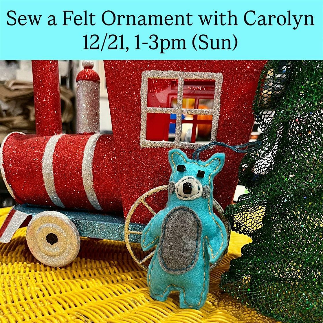 Sew a Felt Ornament with Carolyn