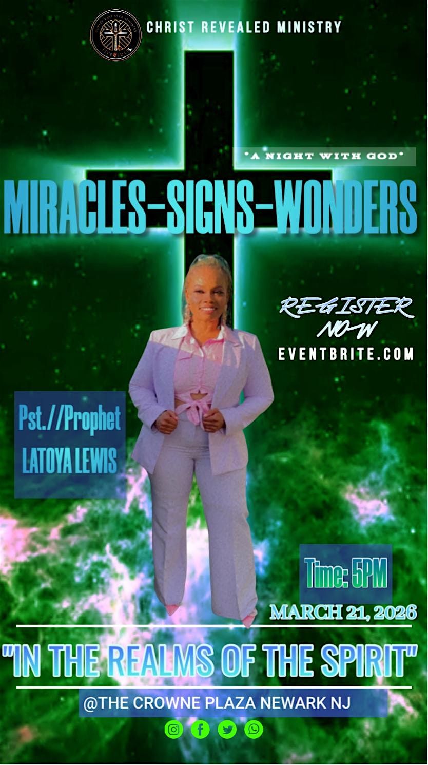 Copy of MIRACLE, SIGNS & WONDERS  (Prophetic Conference)