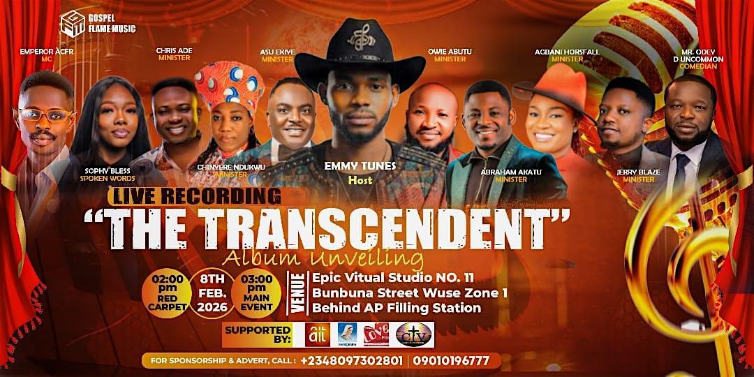 Emmy Tunes " The Transcendent" Live Recording Album Launch