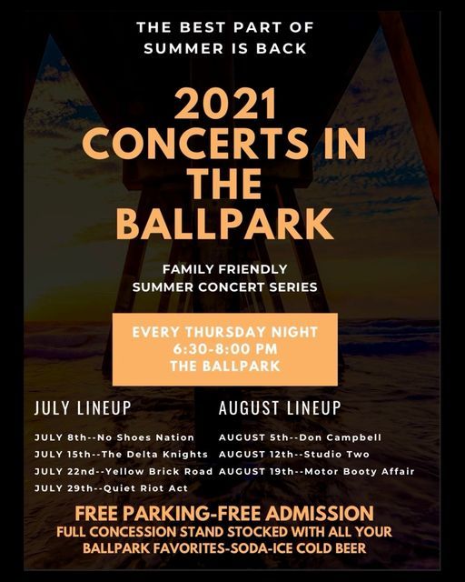 2021 Concerts in the Ballpark No Shoes Nation The Ballpark in Old