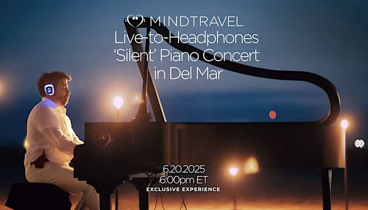 MindTravel Live-to-Headphones Silent Piano Concert