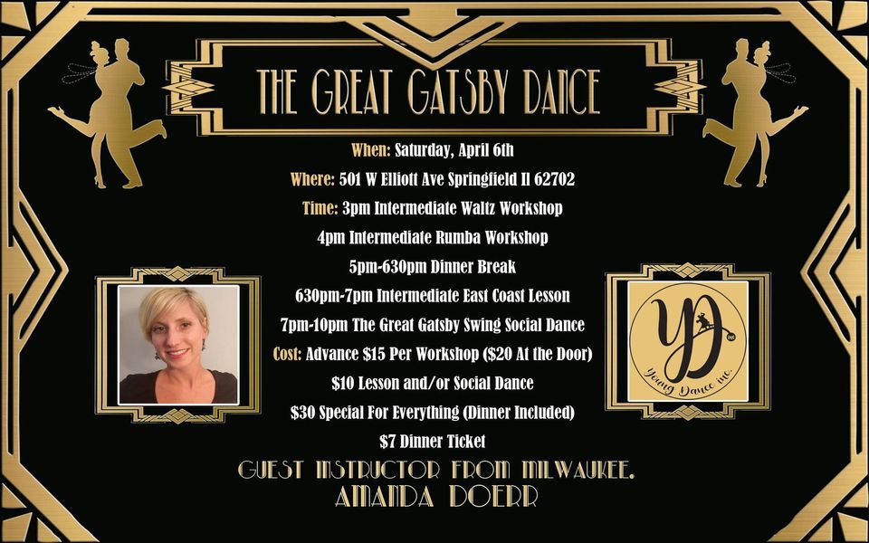 Great Gatsby Swing Dance\/Workshop with Amanda Doerr